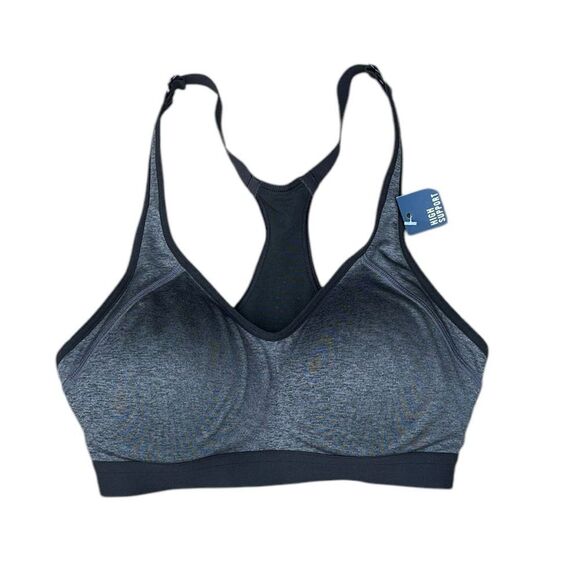 DSG Women's Heather Gray High Support Sports Bra, Size XS, NWT - Picture 2 of 7
